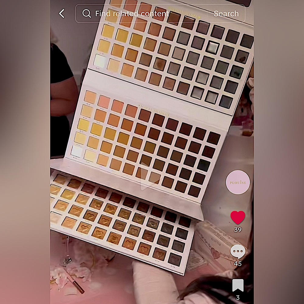 Plouise wedding wish xxxl palette new unreleased in box eye shadows